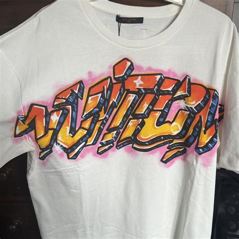 louis vuitton graffiti shirt.